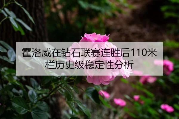 霍洛威在钻石联赛连胜后110米栏历史级稳定性分析